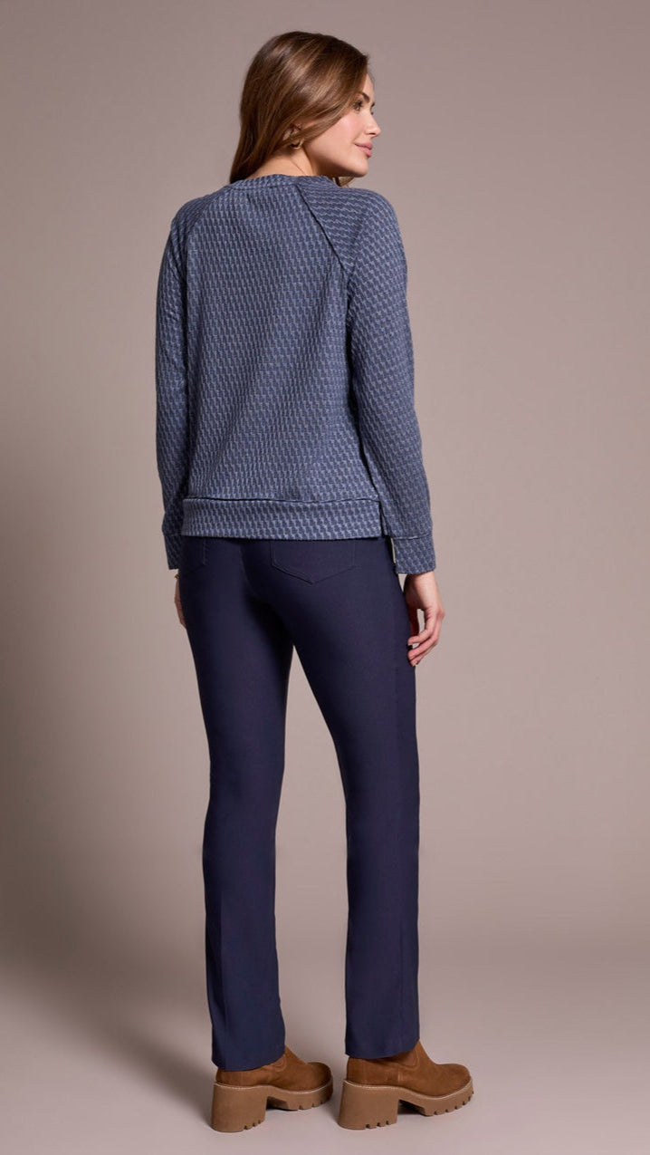 Tribal Long Sleeve Raglan Top - Multiple Colors
