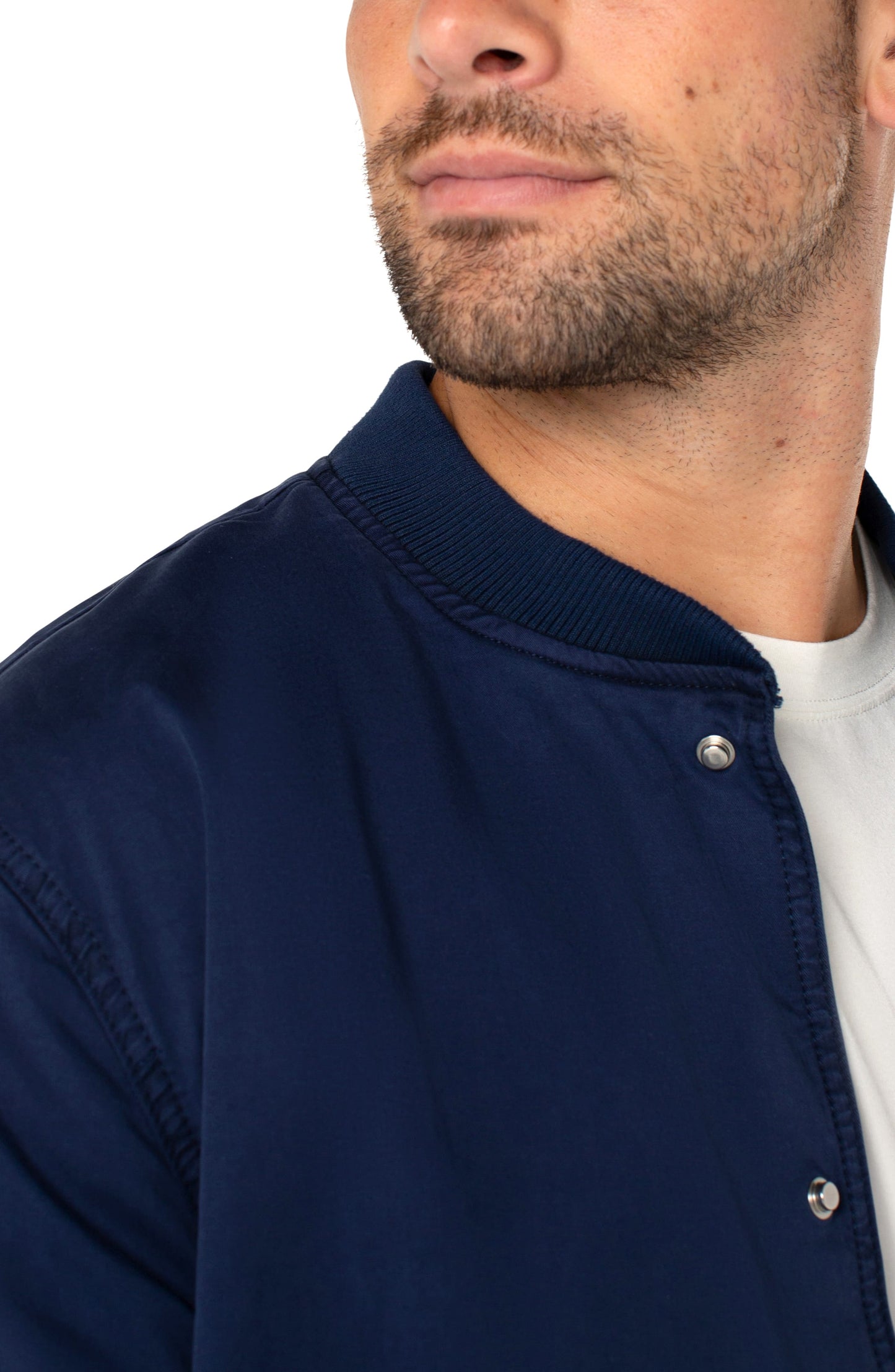 Liverpool Men's Men's Coats & Jackets Liverpool Men's Snap Closure Bomber Jacket Liverpool Men's Snap Closure Bomber Jacket