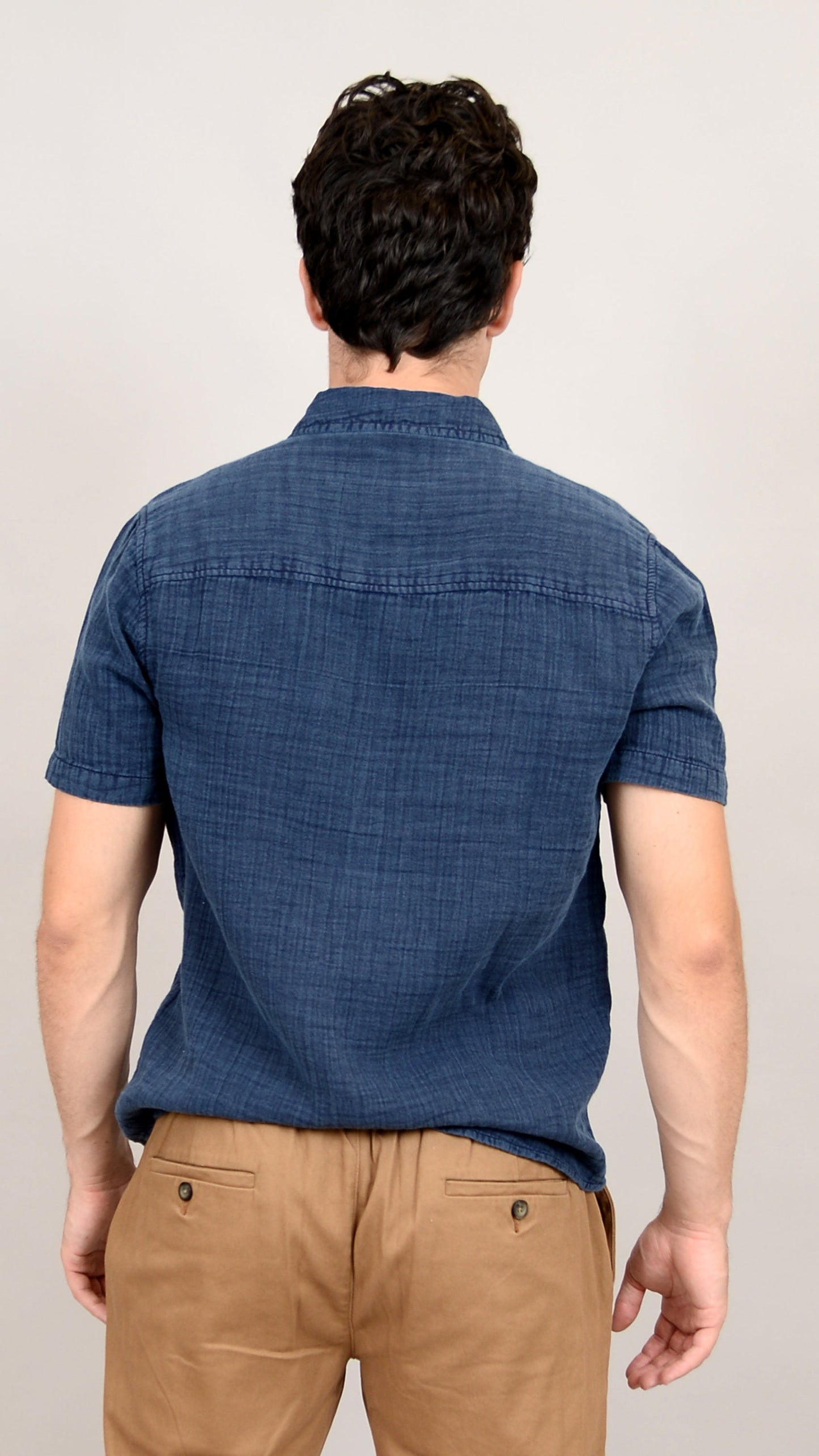 Hedge Cotton Gauze Short Sleeve Shirt