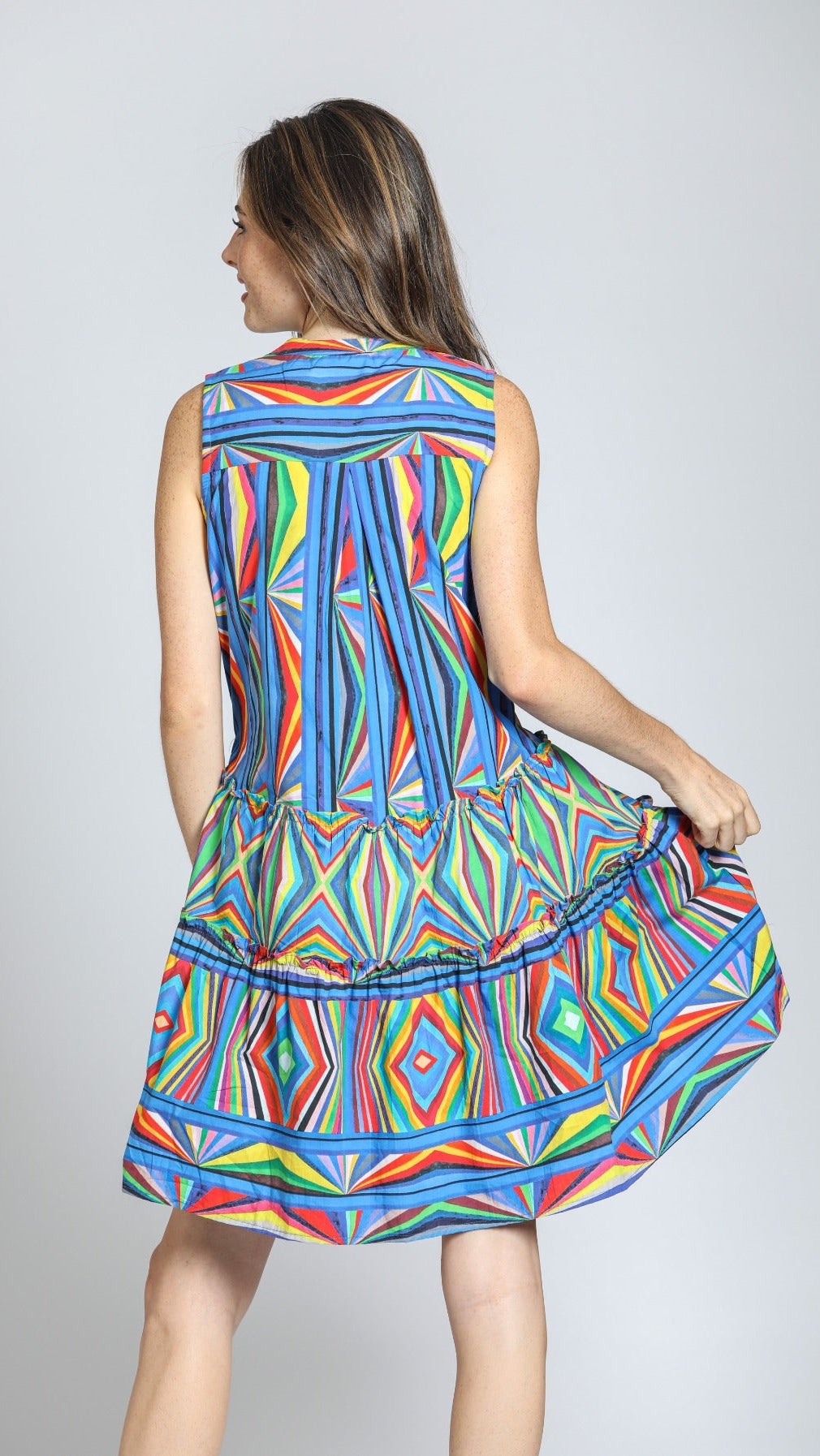 APNY Sleeveless Pintuck Dress