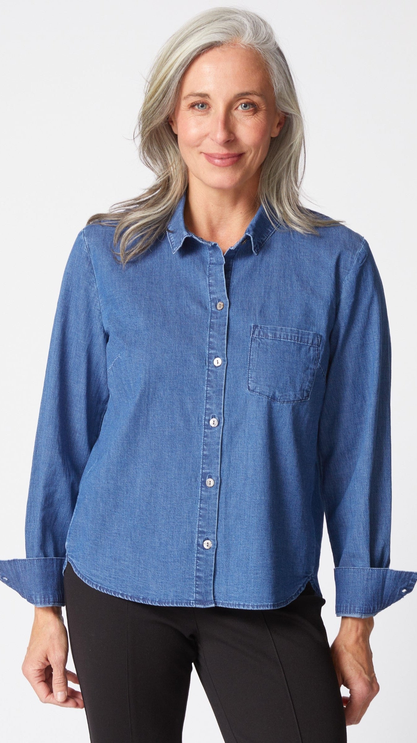 Habitat Perfect Travel Shaped Hem Shirt