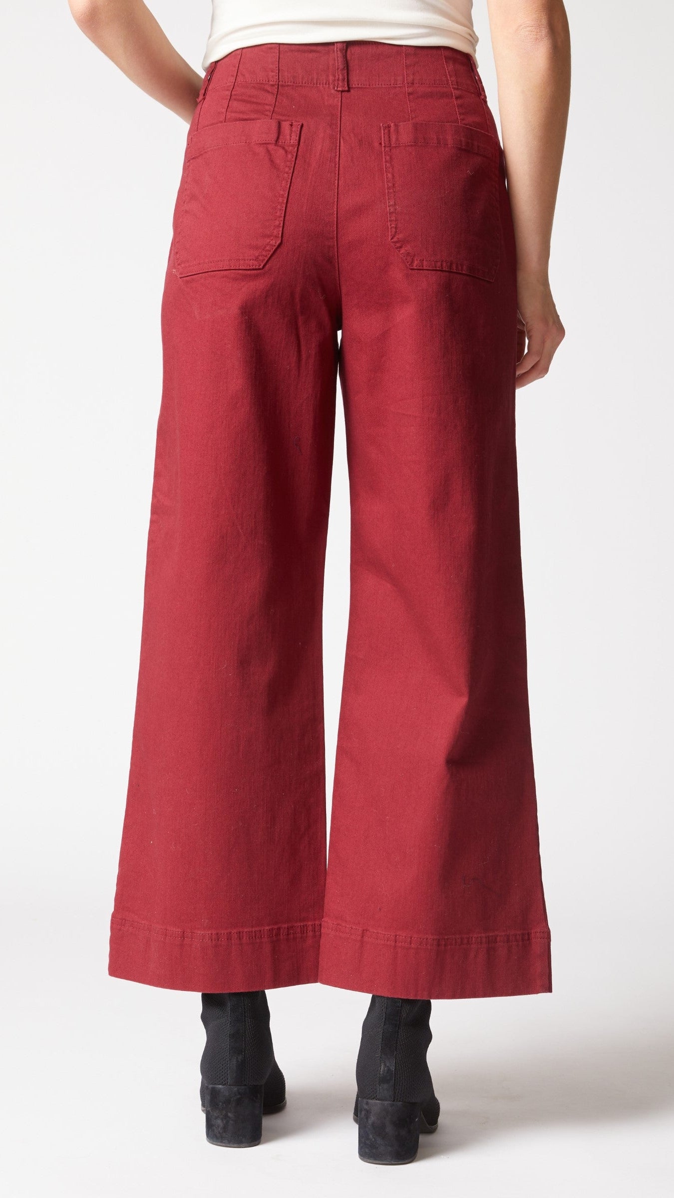 Habitat Stretch Denim Wide Leg Ankle Jean - Multiple Colors