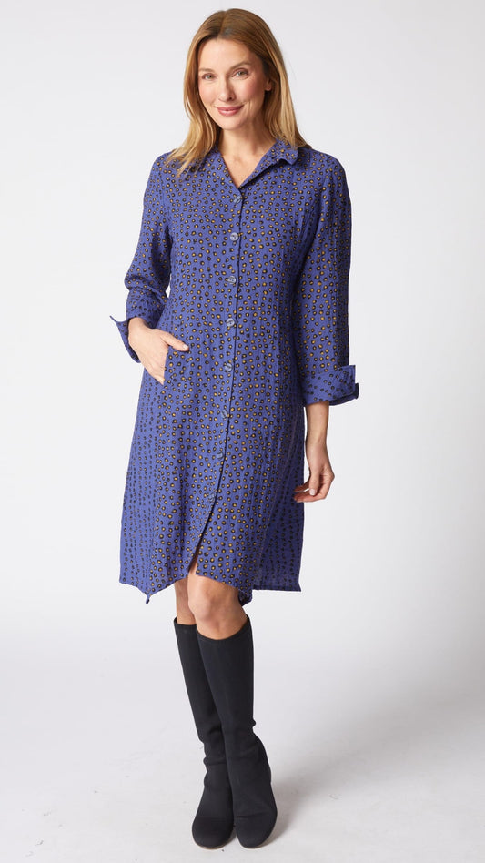 Habitat Dresses Habitat Express Travel Print Artist Duster Dress Habitat Express Travel Print Artist Duster Dress