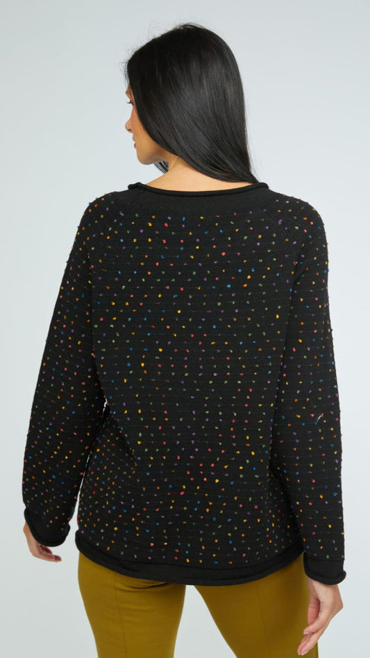 Olivia by Habitat Sweaters Olivia By Habitat Mini Dot First Light Sweater - Multiple Colors Olivia By Habitat Mini Dot First Light Sweater - Multiple Colors