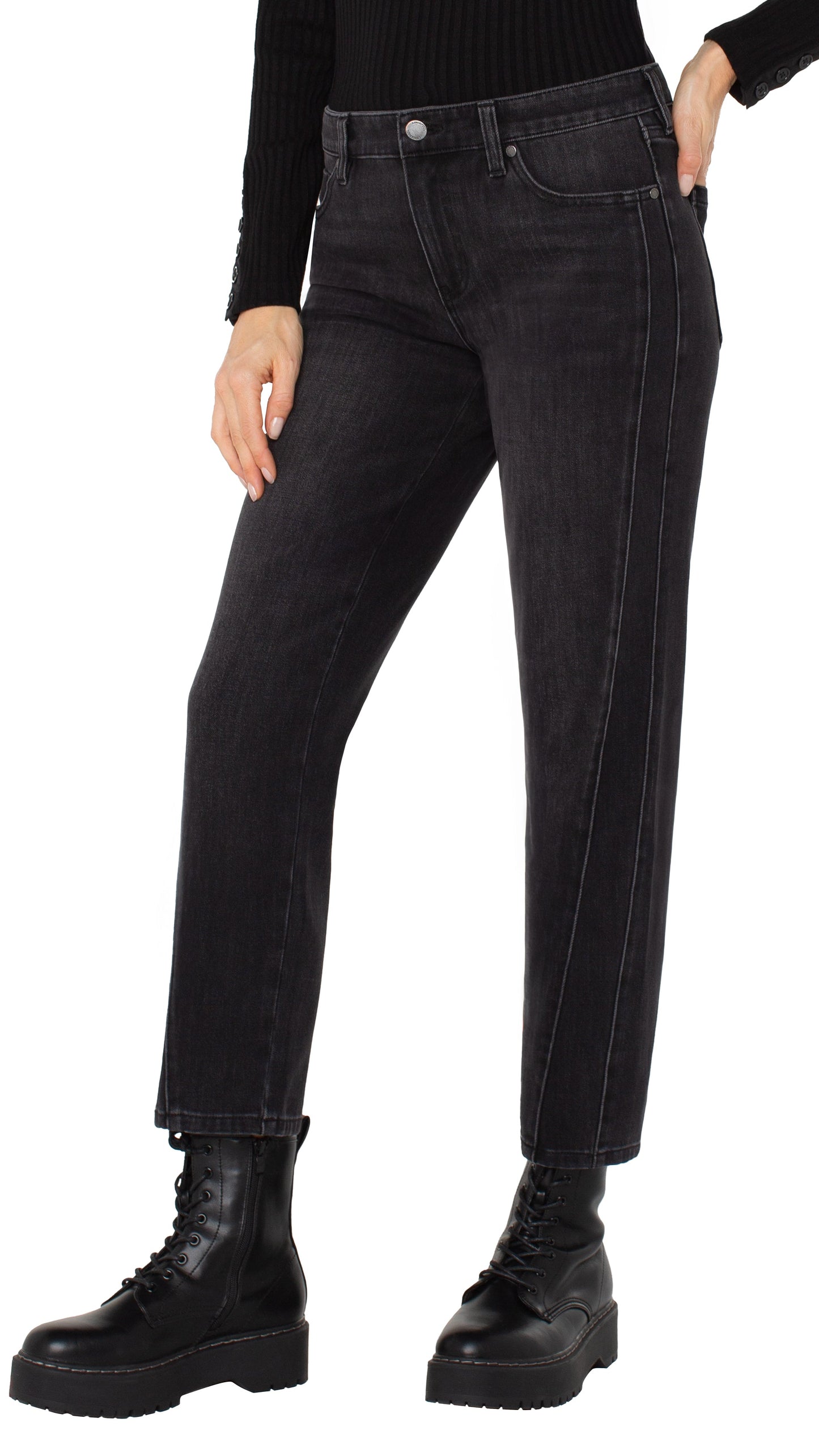Liverpool Non-Skinny with Fashion Seaming Pant