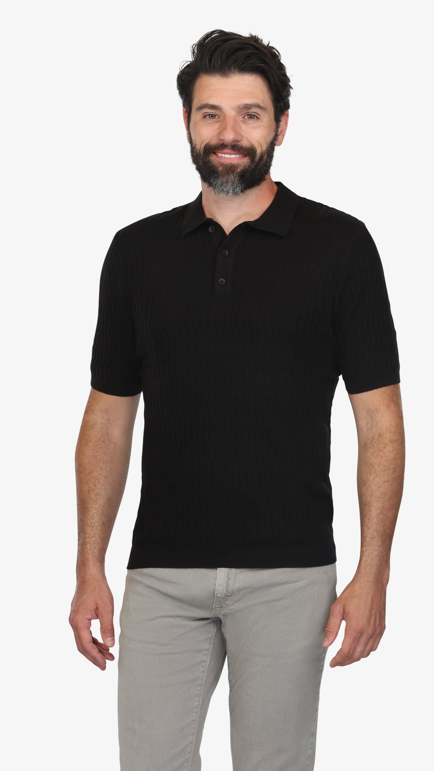 Vustra Short Sleeve Sweater Polo - Multiple Colors