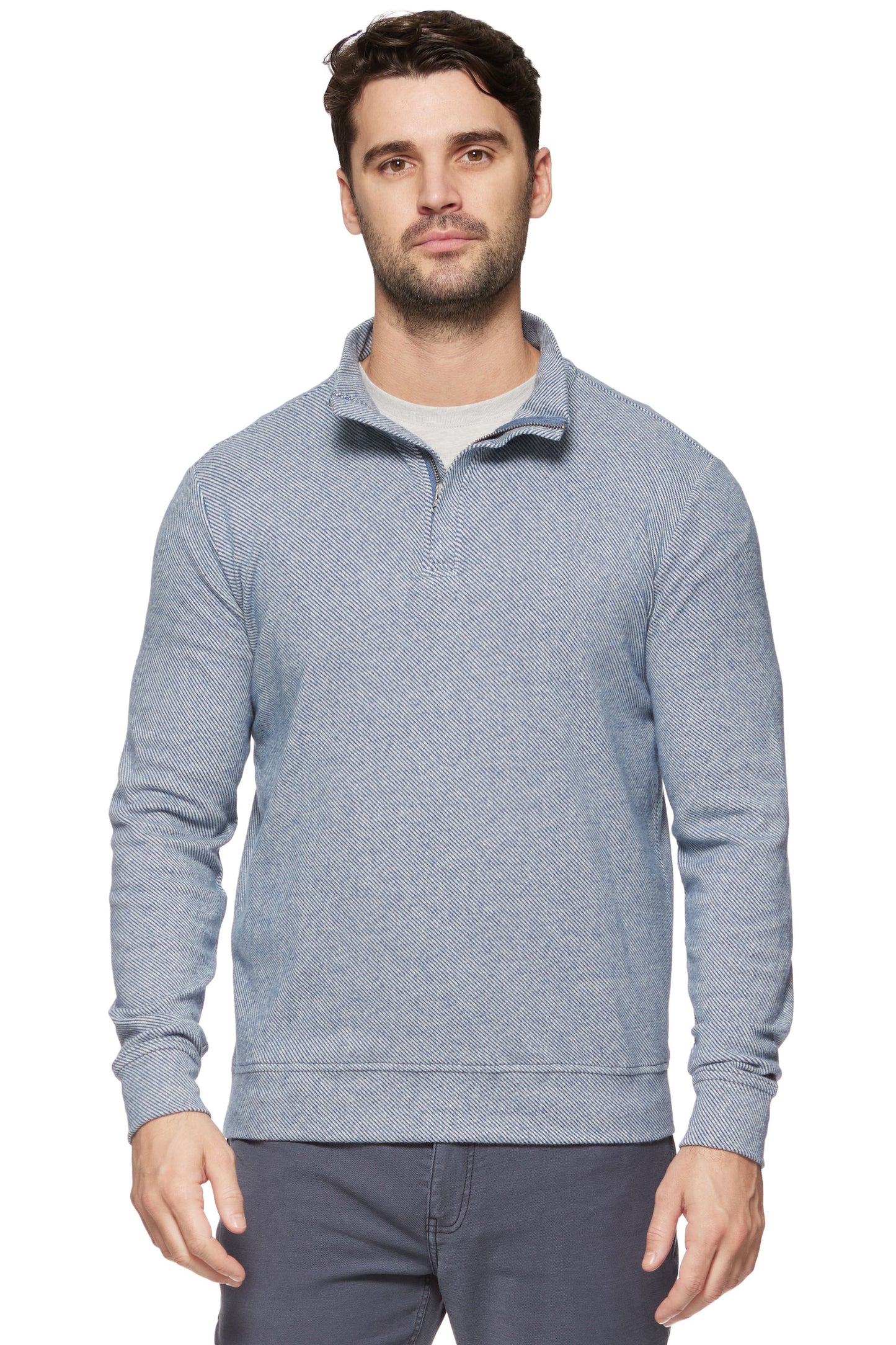 Flag & Anthem Hero Twill 1/4 Zip Mock Neck Pullover - Multiple Colors