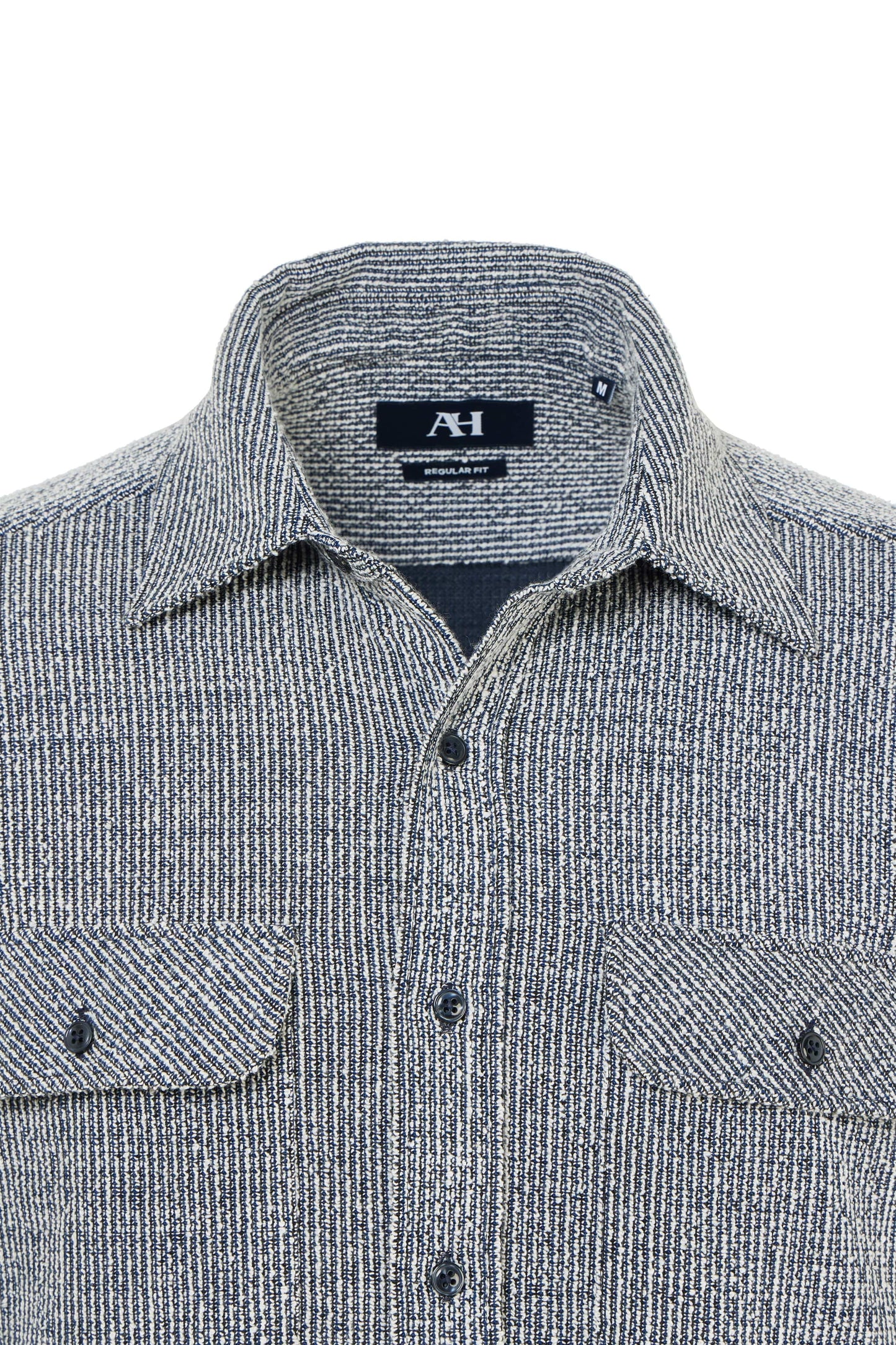American Heritage Men's Button Downs American Heritage Dobby Double Faced Shirt Jacket American Heritage Dobby Double Faced Shirt Jacket