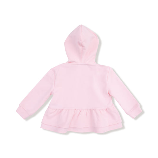 Angel Dear Children's Clothing Angel Dear French Terry Peplum Hoodie - Multiple Colors Angel Dear French Terry Peplum Hoodie - Multiple Colors