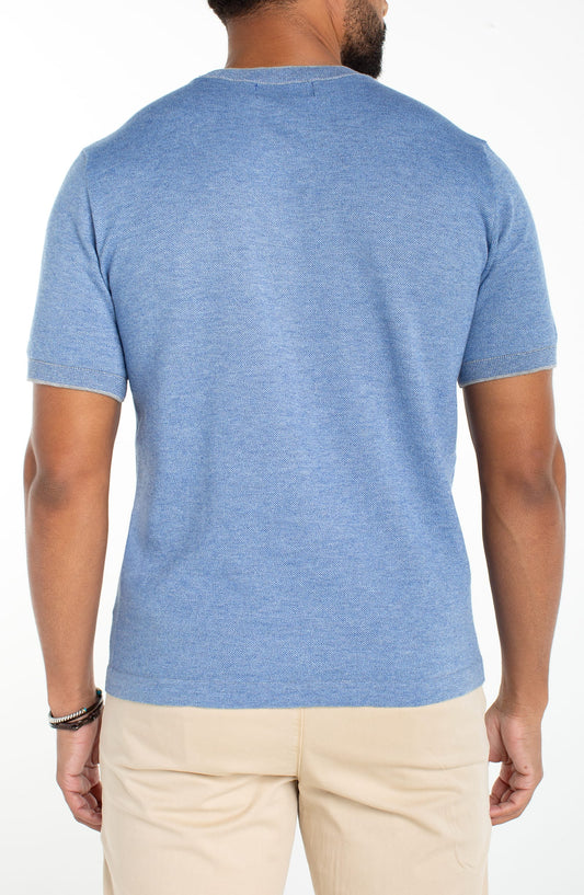 Liverpool Men's Men's Tees Liverpool Men's Short Sleeve Crew Neck Sweater Tee Liverpool Men's Short Sleeve Crew Neck Sweater Tee