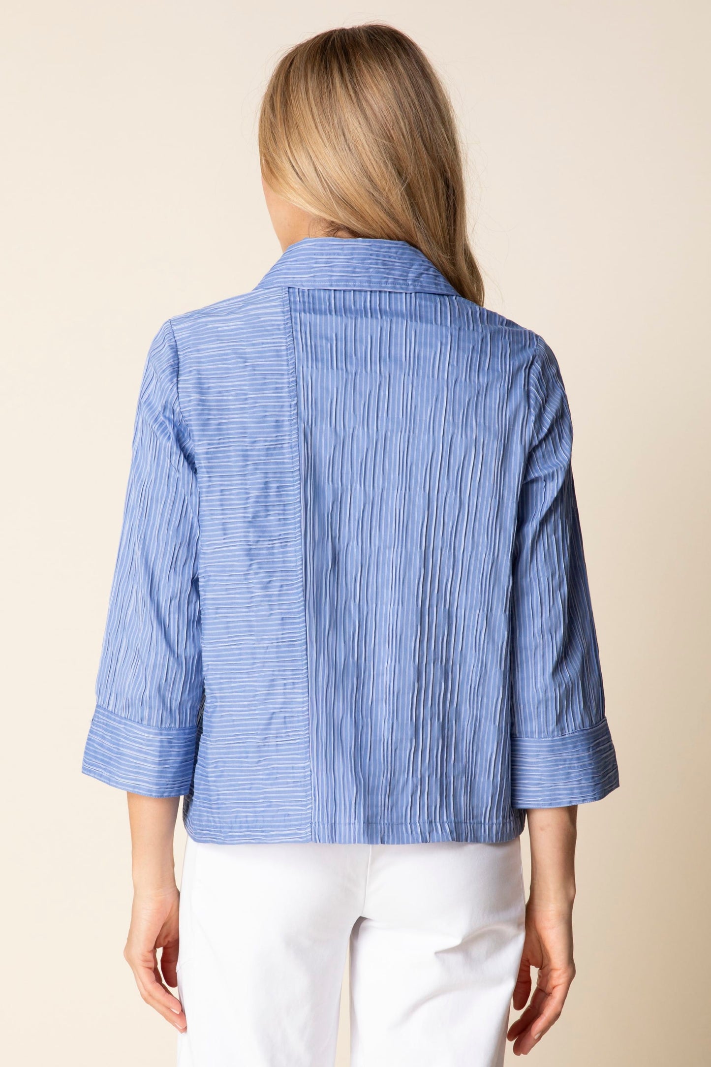 Habitat Blouses Habitat Santorini Stripe Daphne Shirt Habitat Santorini Stripe Daphne Shirt