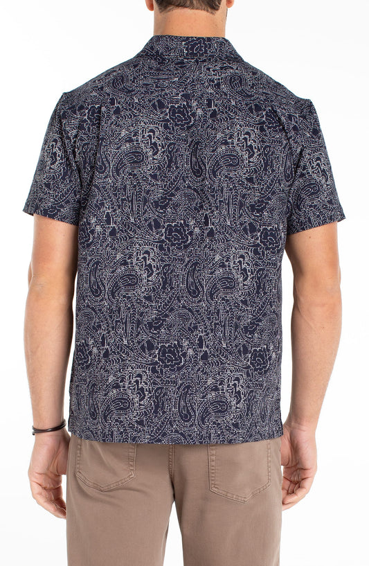 Liverpool Men's Men's Button Downs Liverpool Men's Short Sleeve Button Up Shirt - Multiple Patterns Liverpool Men's Short Sleeve Button Up Shirt - Multiple Patterns