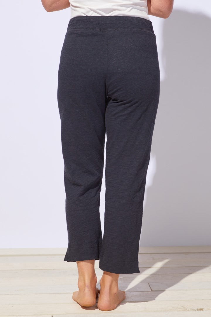 Escape Cotton Slub Pocket Capri Pant - Multiple Colors