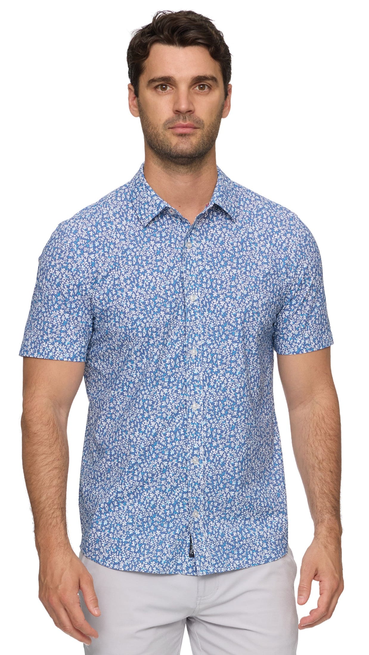 Flag & Anthem Men's Button Downs Flag & Anthem Mableton Short Sleeve Floral Print Shirt Flag & Anthem Mableton Short Sleeve Floral Print Shirt