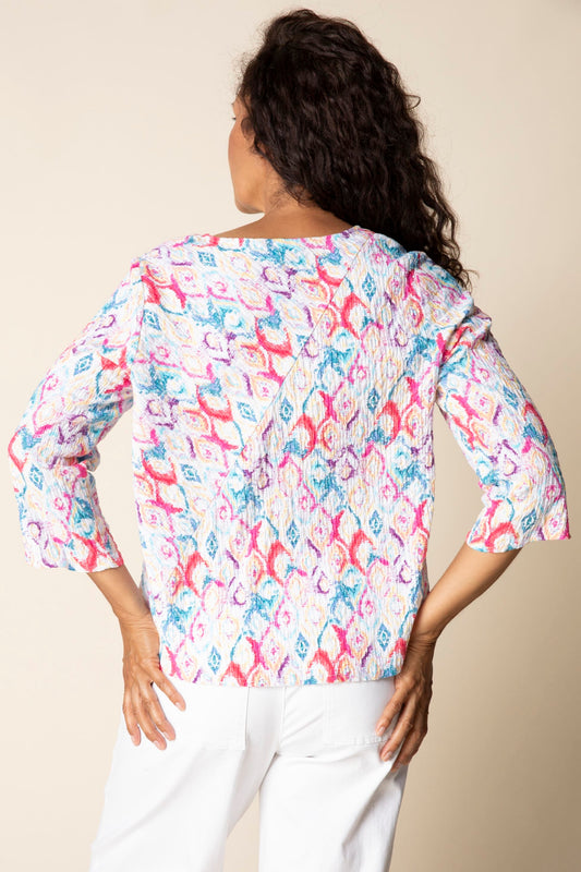 Habitat Tops Habitat Painted Diamonds Crossways Top Habitat Painted Diamonds Crossways Top