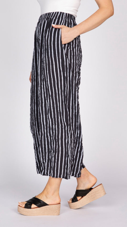 Olivia by Habitat Pants Olivia by Habitat Striped Easy Flood Pant Olivia by Habitat Striped Easy Flood Pant
