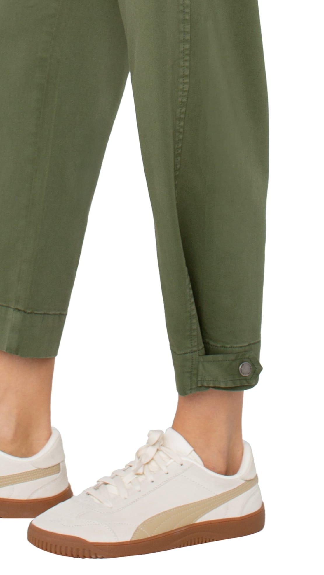 Liverpool Pants Liverpool Utility Crop Pant Liverpool Utility Crop Pant
