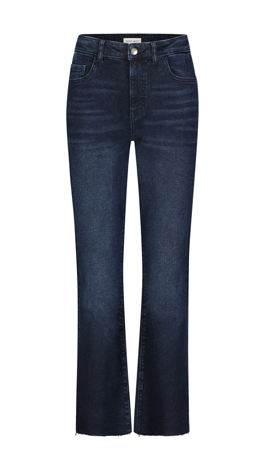 Warp & Weft NAO Cropped Bootcut Denim Pant - Multiple Colors