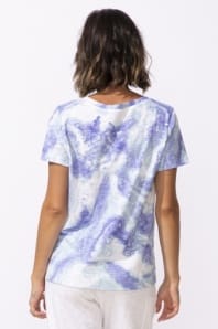 Escape by Habitat Tees Escape Ocean Marble V-Neck Tee Escape Ocean Marble V-Neck Tee