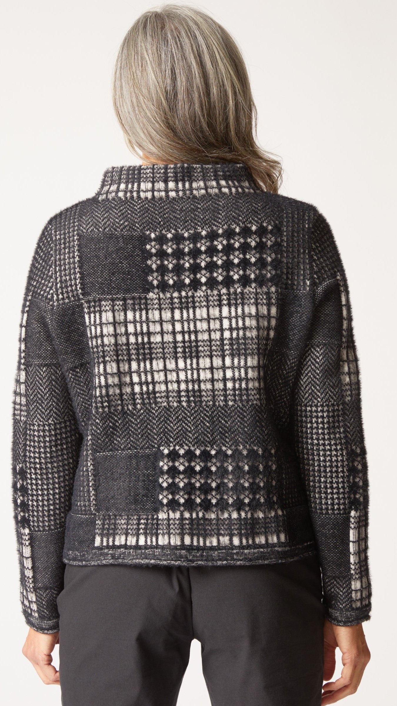 Habitat Plaid Patchwork Pullover