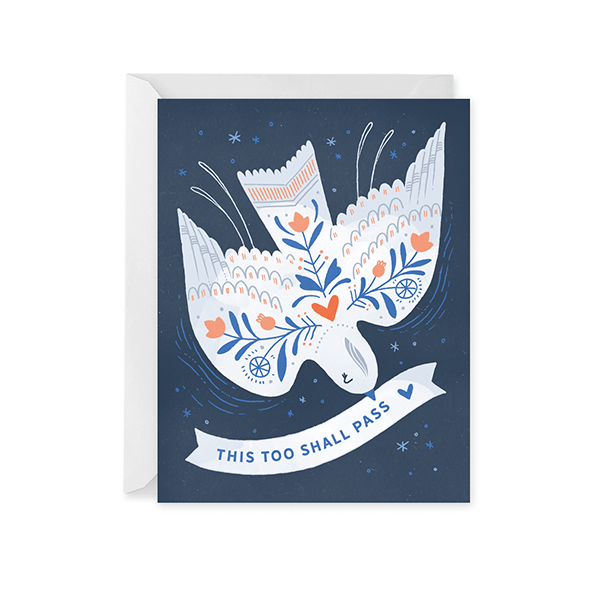 Paper Raven Co. Cards This Too Shall Pass Sympathy Greeting Card 66936798 This Too Shall Pass Sympathy Greeting Card