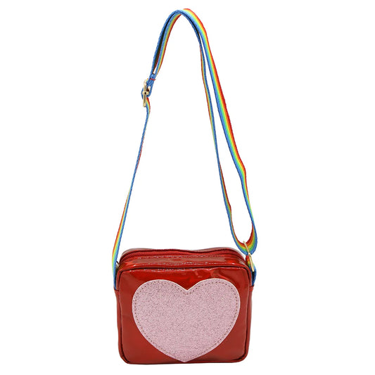Sparkle Sisters Children's Accessories Sparkle Sisters Girls Heart Crossbody Purse - Multiple Colors 89115870 Sparkle Sisters Girls Heart Crossbody Purse - Multiple Colors