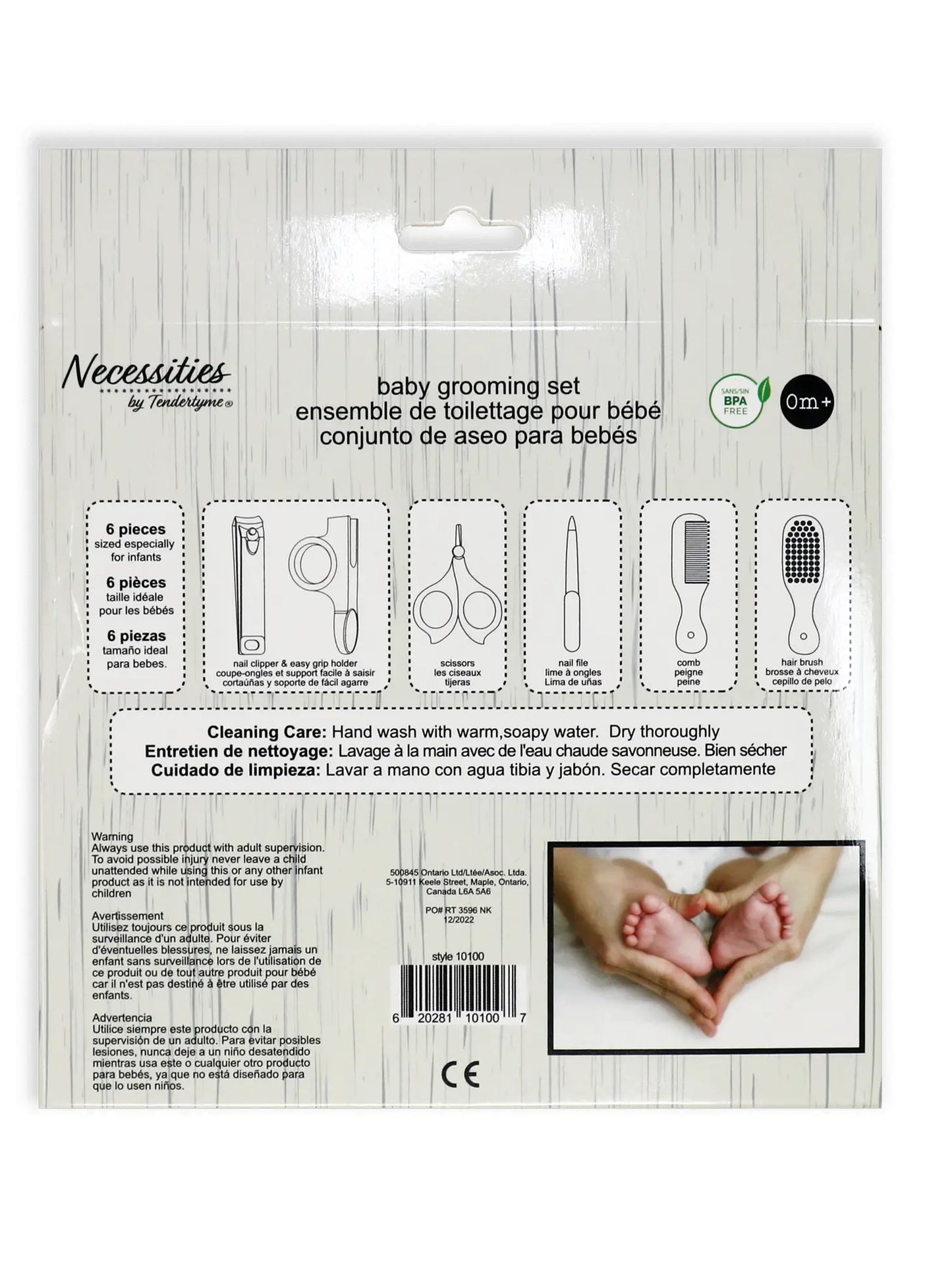 Rose Textiles Baby Grooming Set