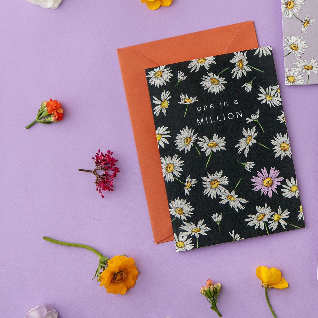 Cham de Fleur One in a Million Greeting Card