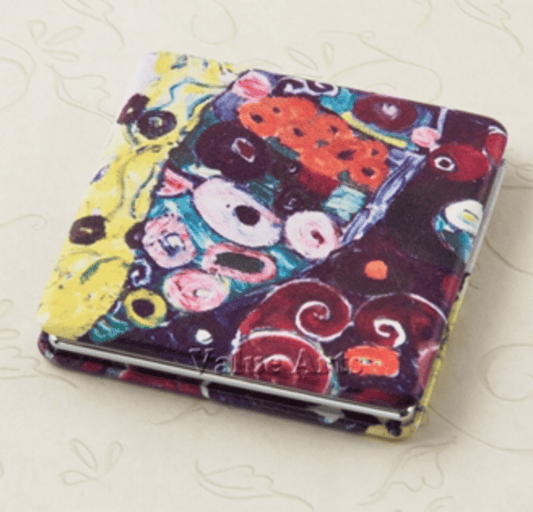 Value Arts Compact Mirrors Value Arts Klimt Purple Travel Compact Mirror 05457317 Value Arts Klimt Purple Travel Compact Mirror