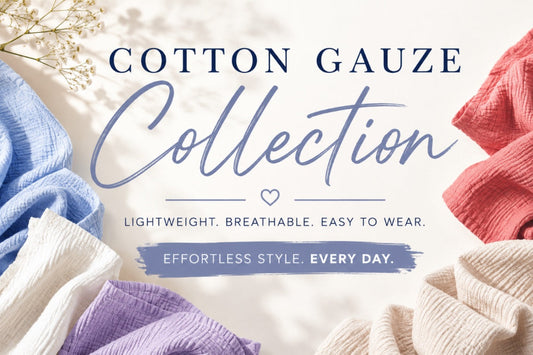 Easy Cotton Gauze for Everyday Wear