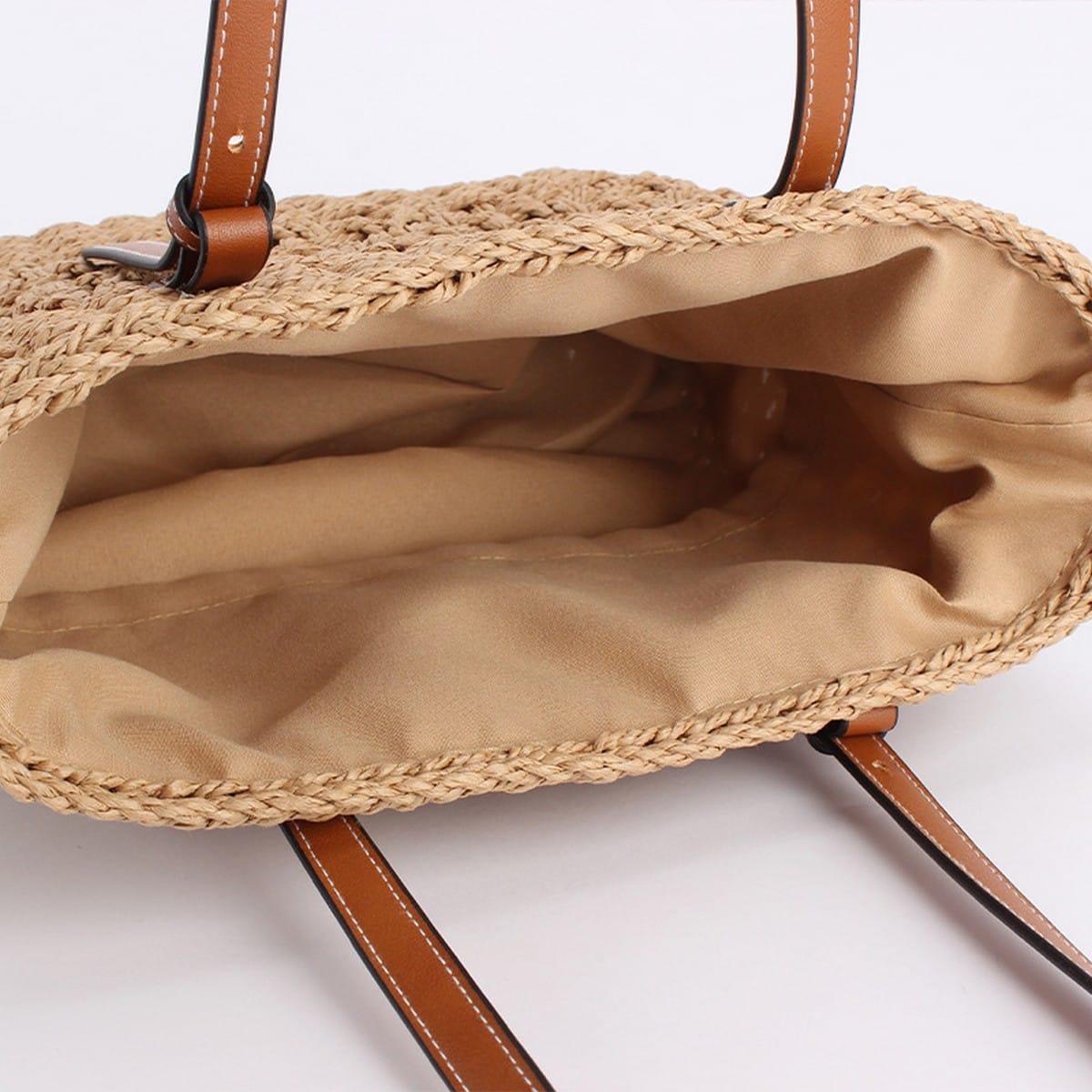 ACCITY Bags Stylish Large Hand Woven Tote Stylish Large Hand Woven Tote