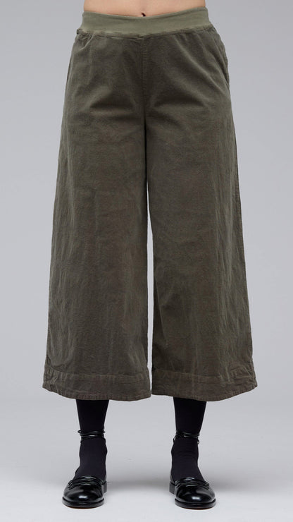 Cut Loose Mini Cord Crop Pant - Multiple Colors
