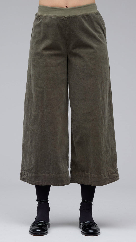 Cut Loose Mini Cord Crop Pant - Multiple Colors