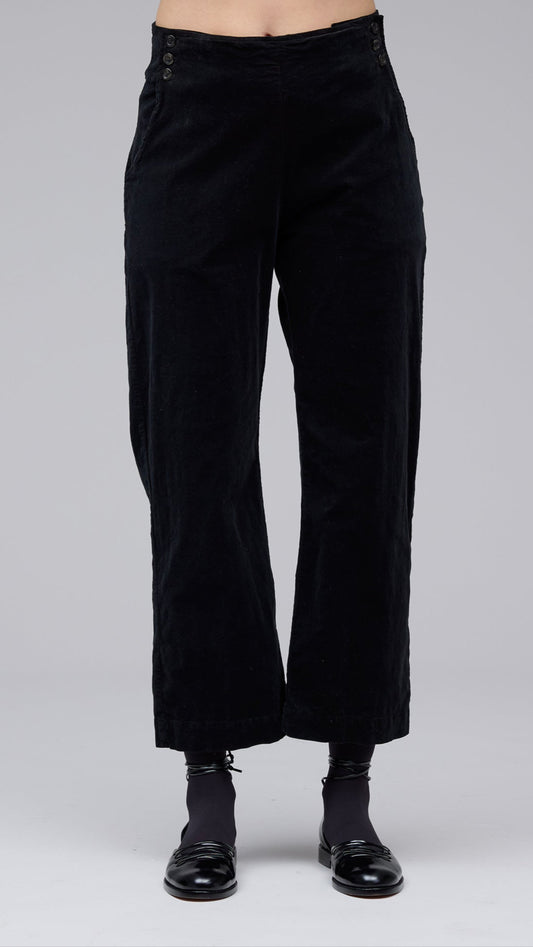 Cut Loose Mini Cord Button Trouser - Multiple Colors