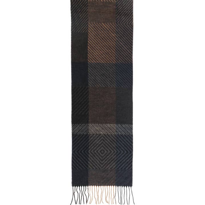 Fraas Men's Graphic Blocks Scarf - Multiple Colors