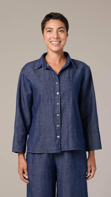 Cut Loose Tops Cut Loose Crop Easy Shirt Cut Loose Crop Easy Shirt