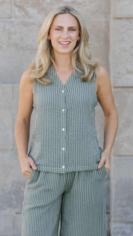 Shannon Passero Cotton Gauze Yasmin Vest - Multiple Colors