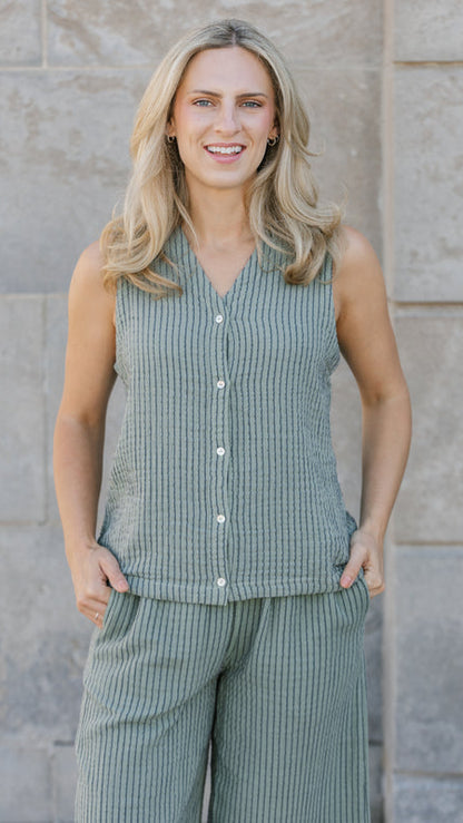 Shannon Passero Cotton Gauze Yasmin Vest - Multiple Colors
