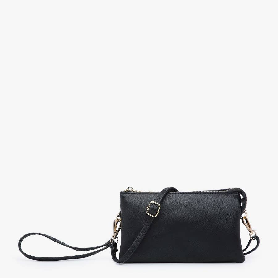 Jen & Co Riley Vegan Leather Crossbody - Multiple Colors