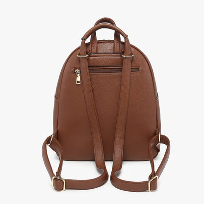 Jen & Co Simone Round Vegan Leather Backpack - Multiple Colros