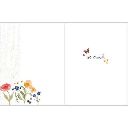 Gina B Designs Cards Gina B Designs Flowers All Around Thank You Card Gina B Designs Flowers All Around Thank You Card