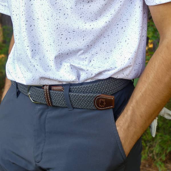 Roostas Men's Belts Roostas The Scottsdale Woven Stretch Belt Roostas The Scottsdale Woven Stretch Belt