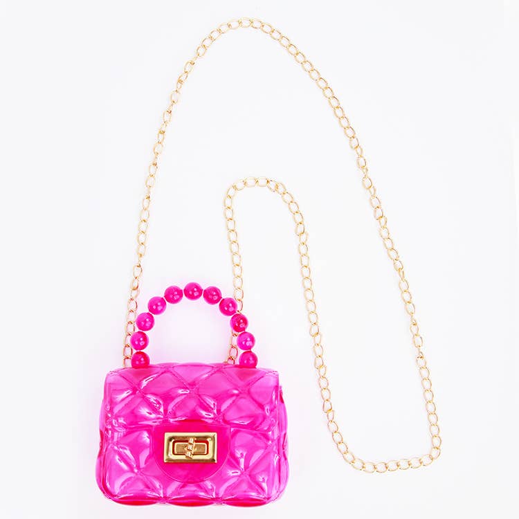 Sparkle Sisters Clear Jelly Purse - Multiple Colors