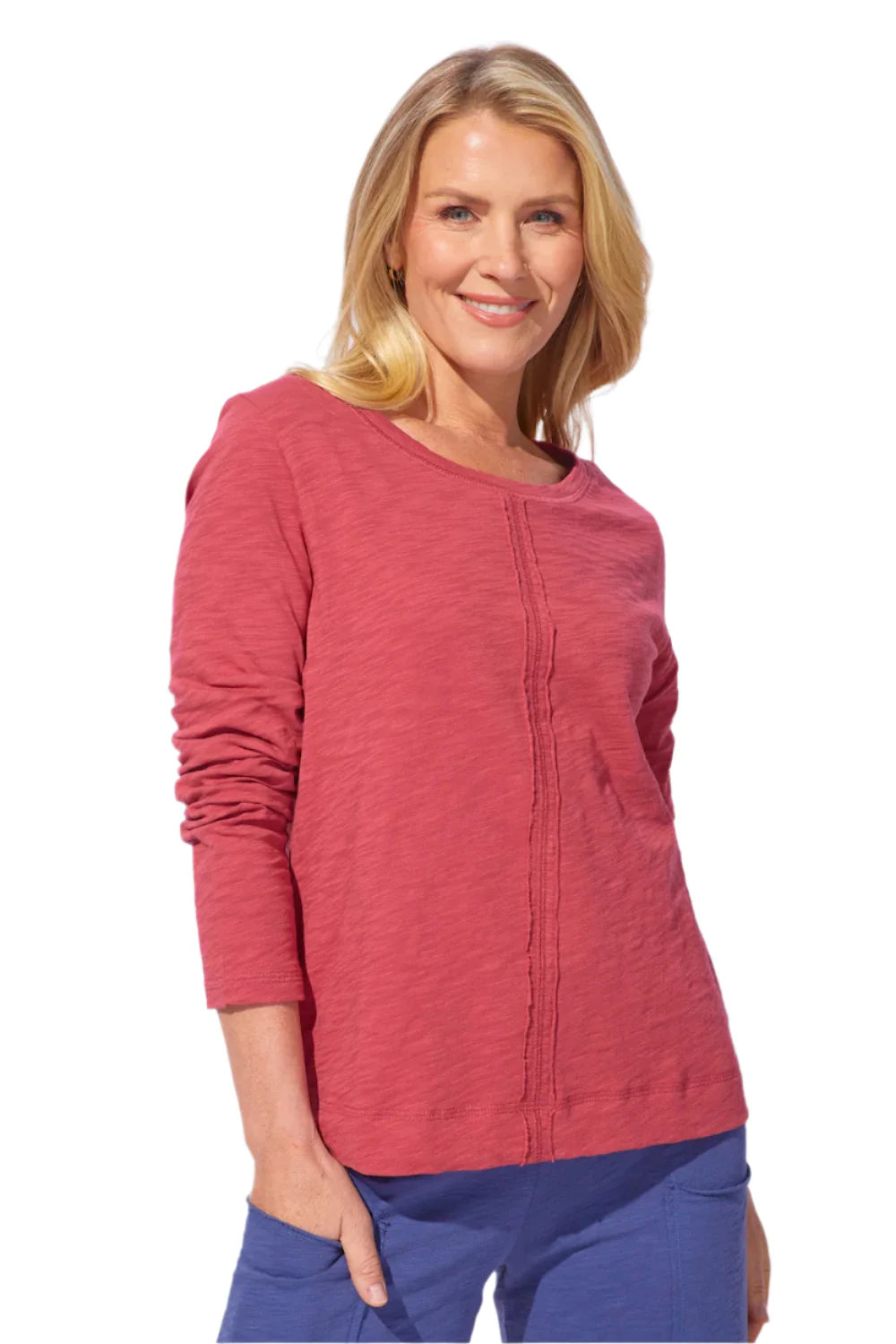 Escape Cotton Slub Stay Centered Tee - Multiple Colors