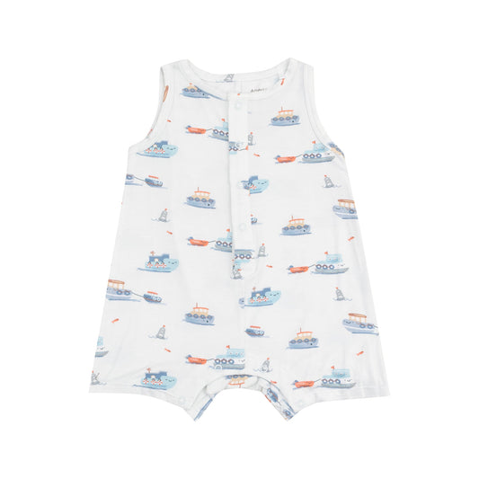 Angel Dear Sleeveless Shortie Romper