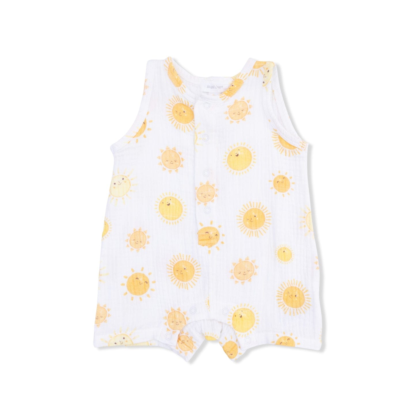Angel Dear Children's Clothing Angel Dear Sleeveless Shortie Romper - Multiple Prints 28699102 Angel Dear Sleeveless Shortie Romper - Multiple Prints
