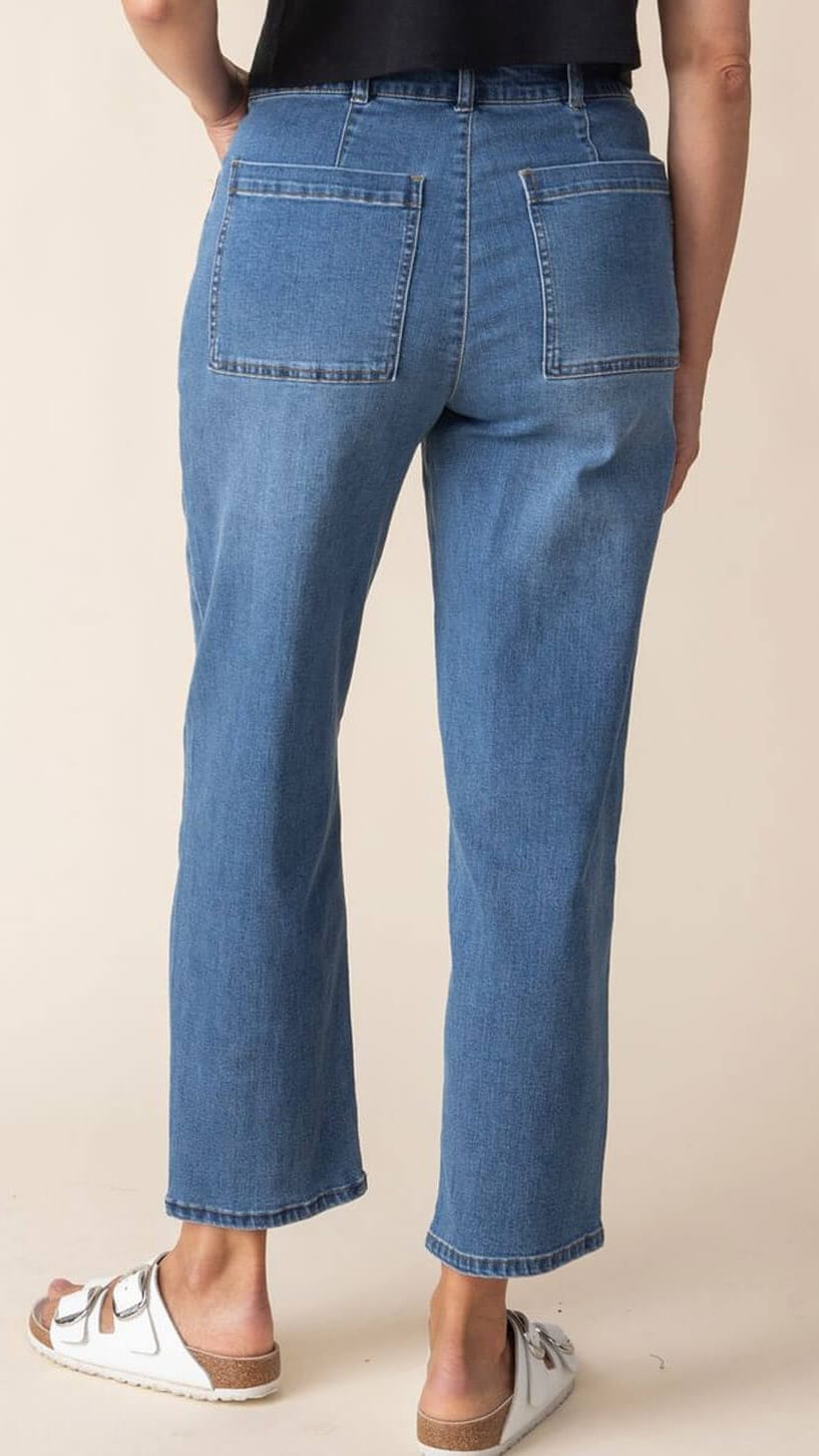 Habitat Pants Habitat Stretch Denim Barrel Leg Jean Habitat Stretch Denim Barrel Leg Jean