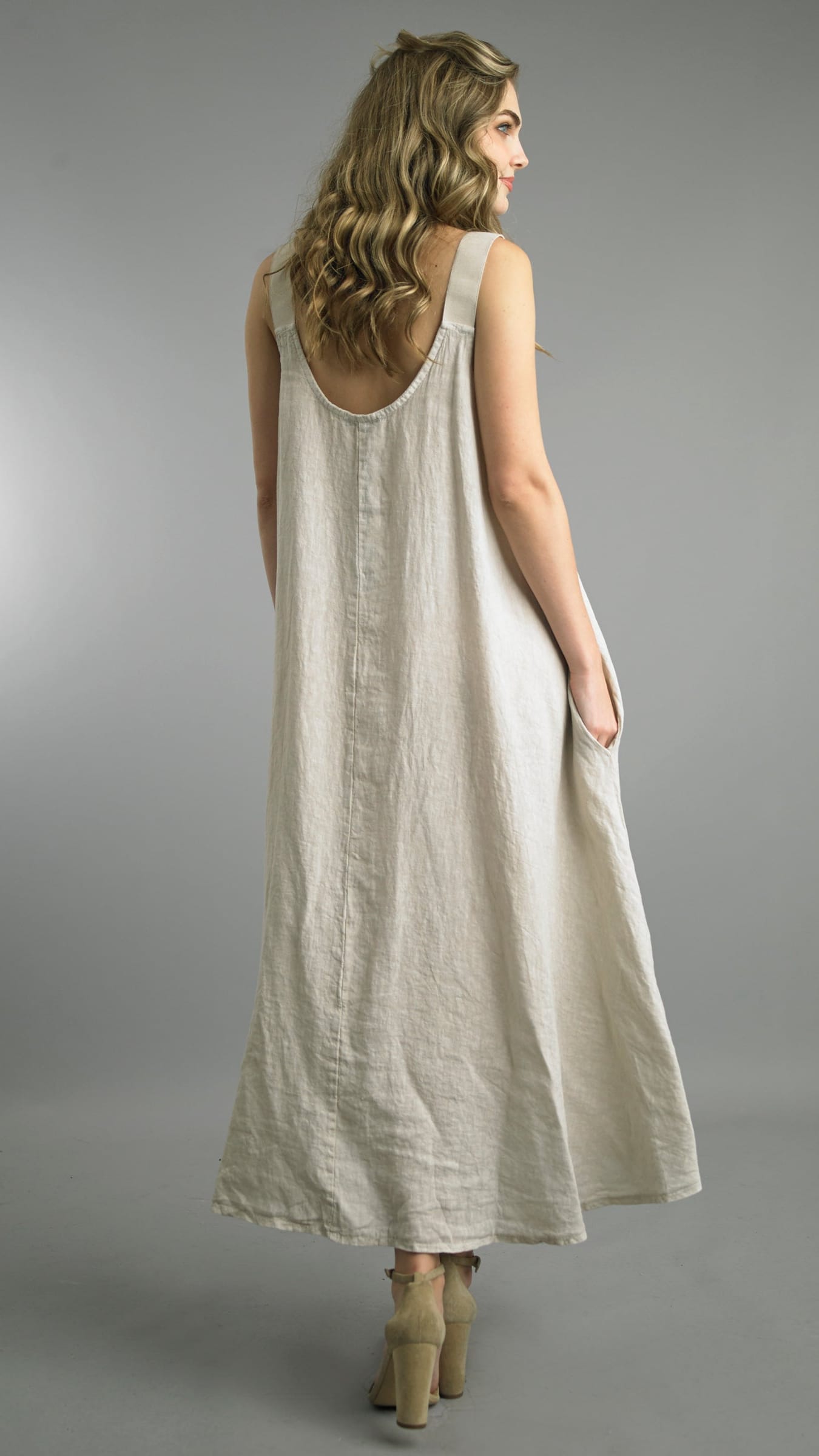 Tempo Paris Dresses Tempo Paris Linen Swing Maxi Dress - Multiple Colors Tempo Paris Linen Swing Maxi Dress - Multiple Colors
