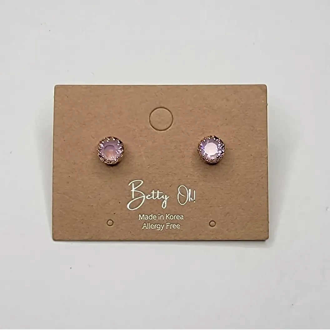 Betty Oh Jewelry Earrings Betty Oh Swarovski Post Earrings - Multiple Colors 05082334 Betty Oh Swarovski Post Earrings - Multiple Colors