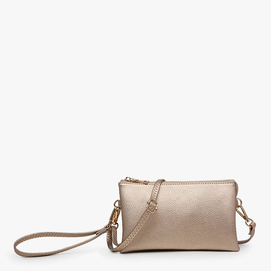 Jen & Co Riley Vegan Leather Crossbody - Multiple Colors